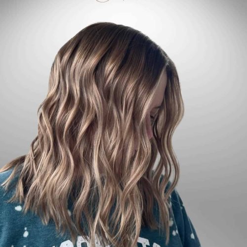 Blonde Balayage with Root Shadow in Comstock Park MI