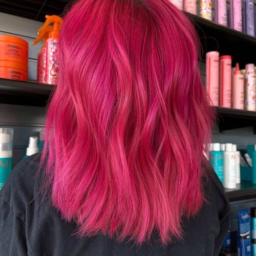 Bright Pink All Over Color with Textured Finish Near Grand Rapids MI